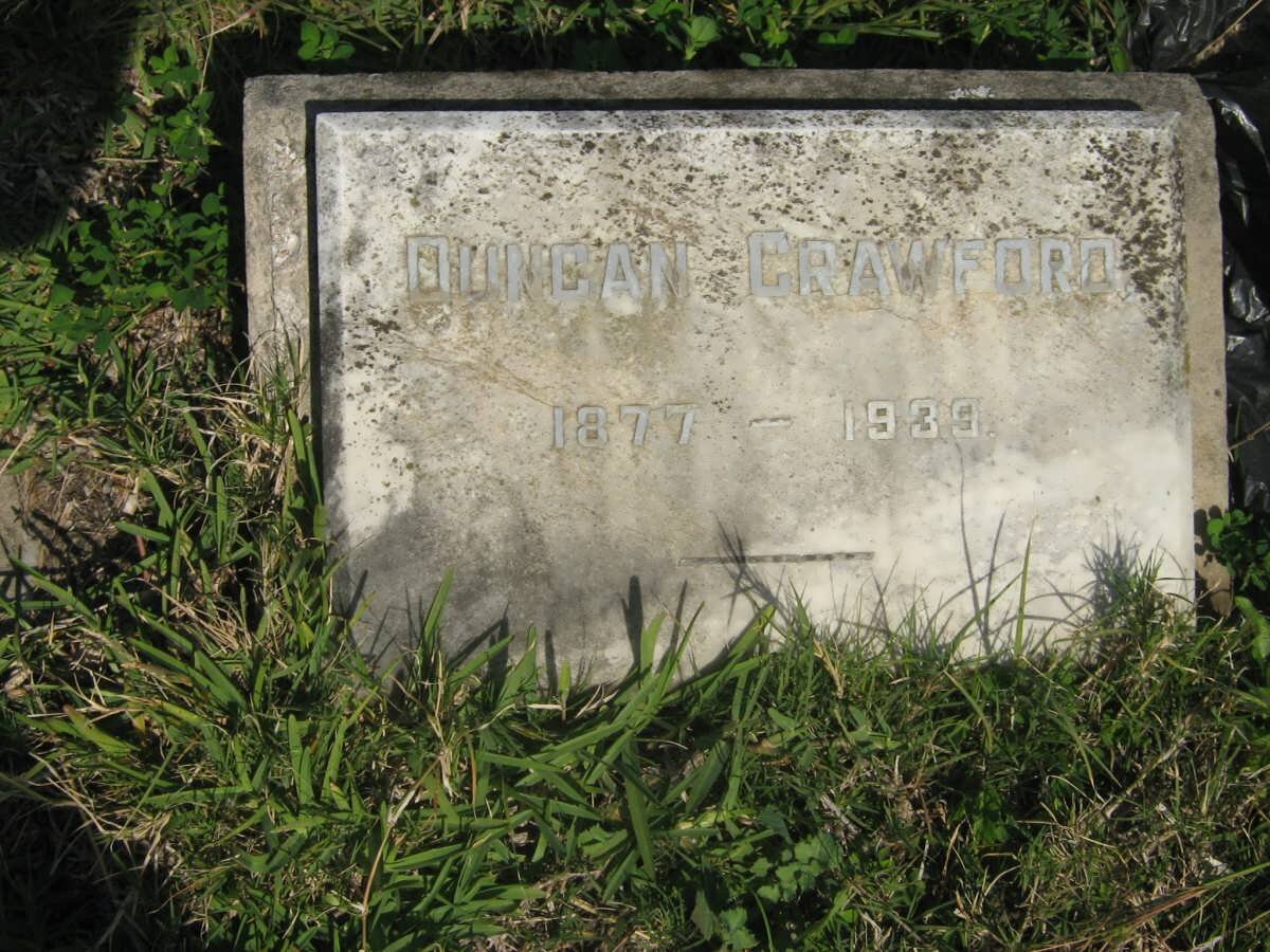 CRAWFORD Duncan 1877-1939
