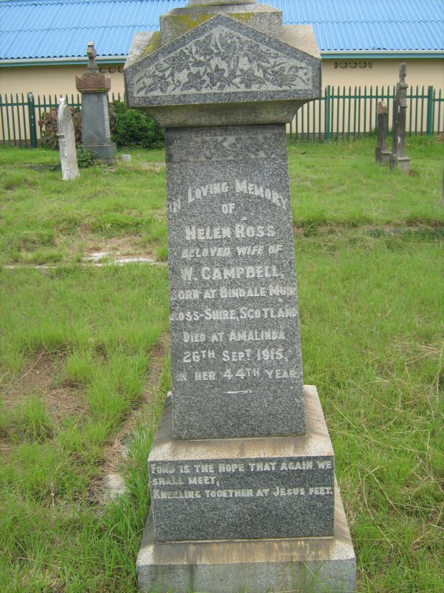 CAMPBELL Helen Ross -1915