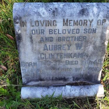 CLINTENKAMP Aubrey W. 1937-1949