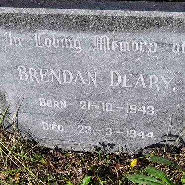 DEARY Brendan 1943-1944
