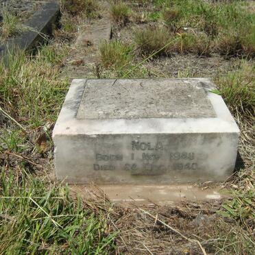 DICKSON Nola 1940-1940