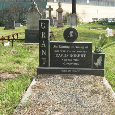 GRANT David Robert 1963-1983