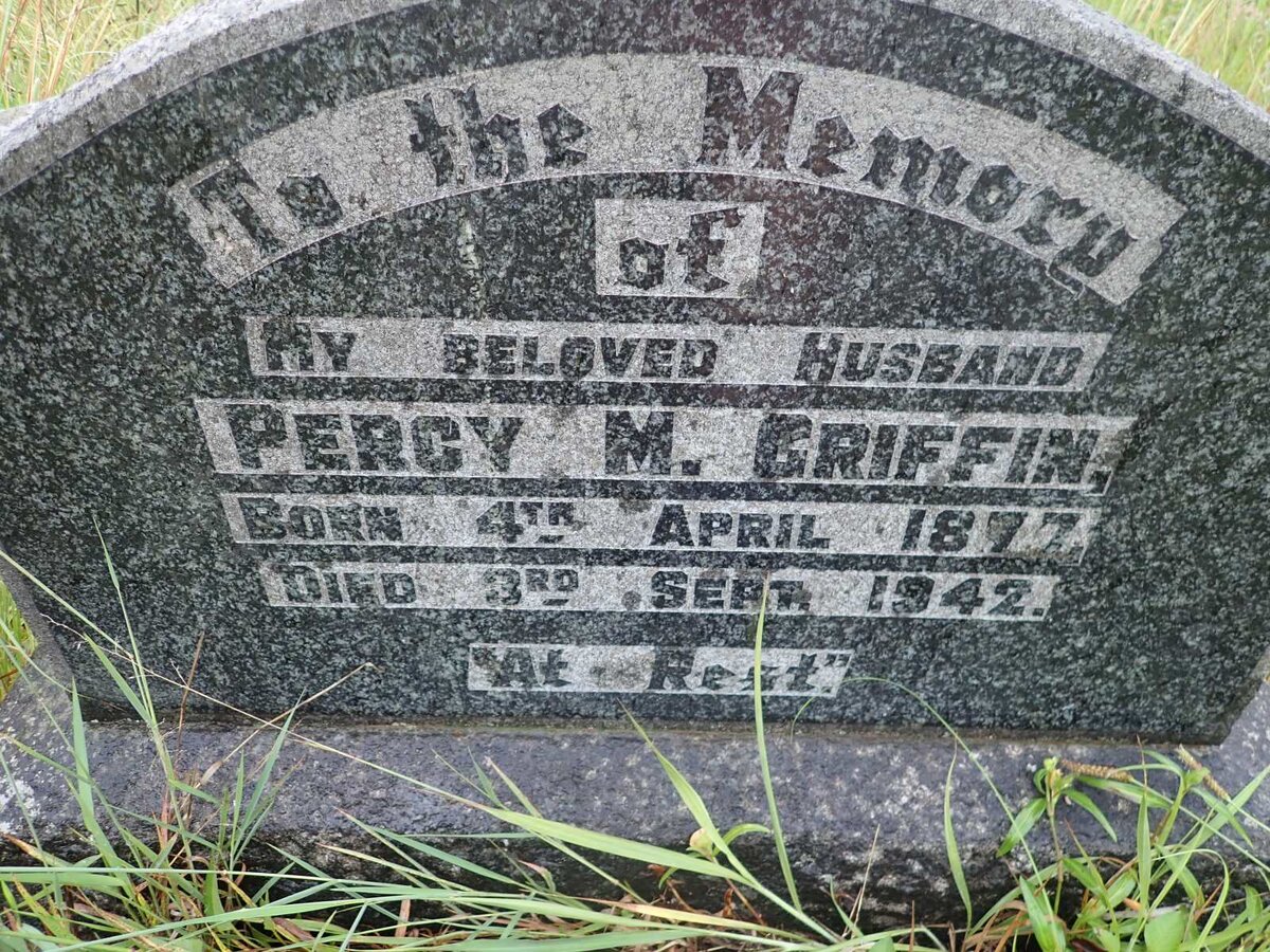 GRIFFIN Percy M. 1877-1942