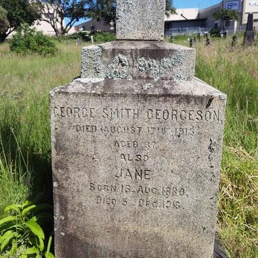 GEORGESON George Smith -1915 &amp; Jane 1880-1918