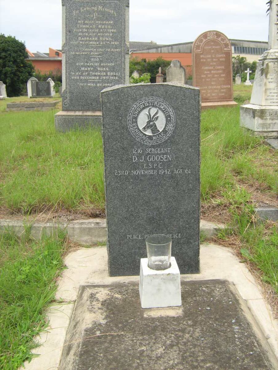 GOOSEN D.J. -1942