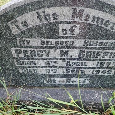 GRIFFIN Percy M. 1877-1942