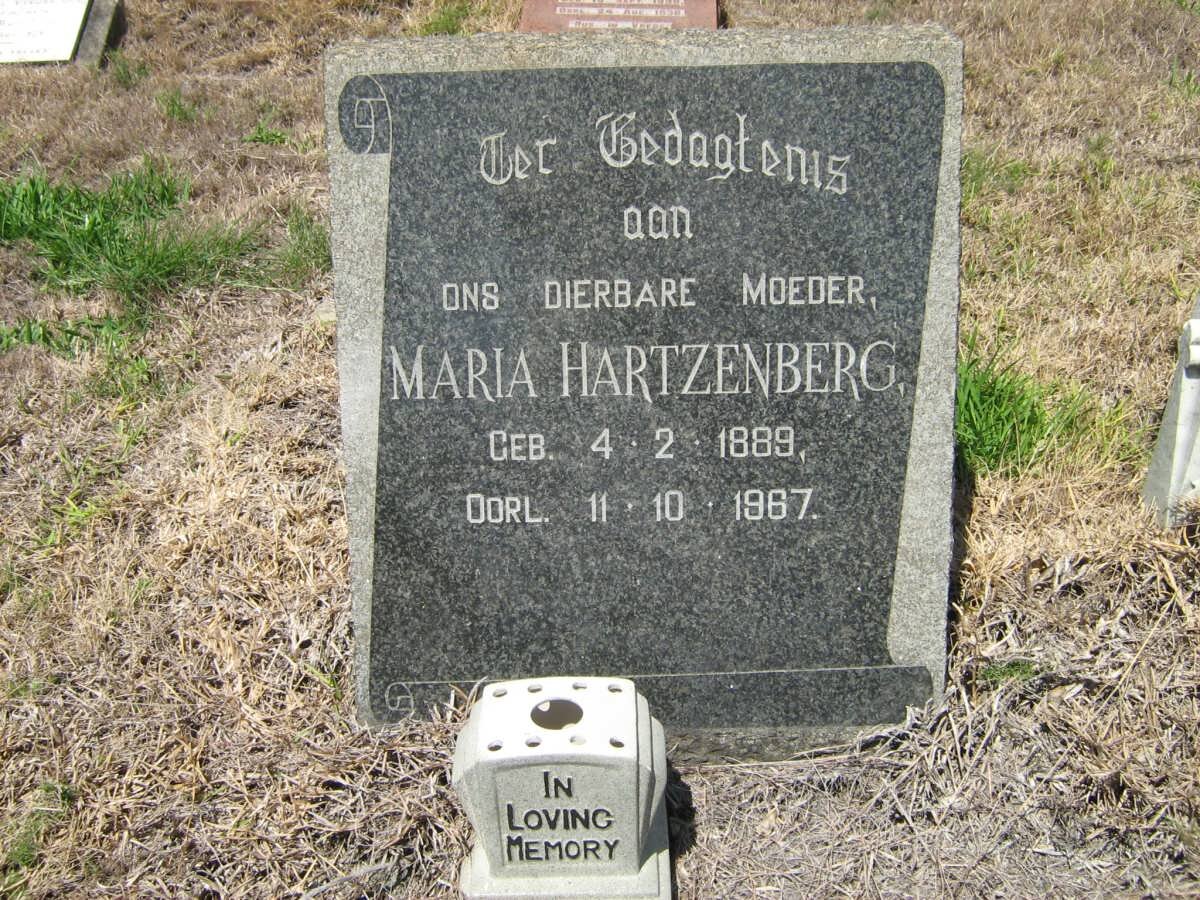 HARTZENBERG Maria 1889-1967