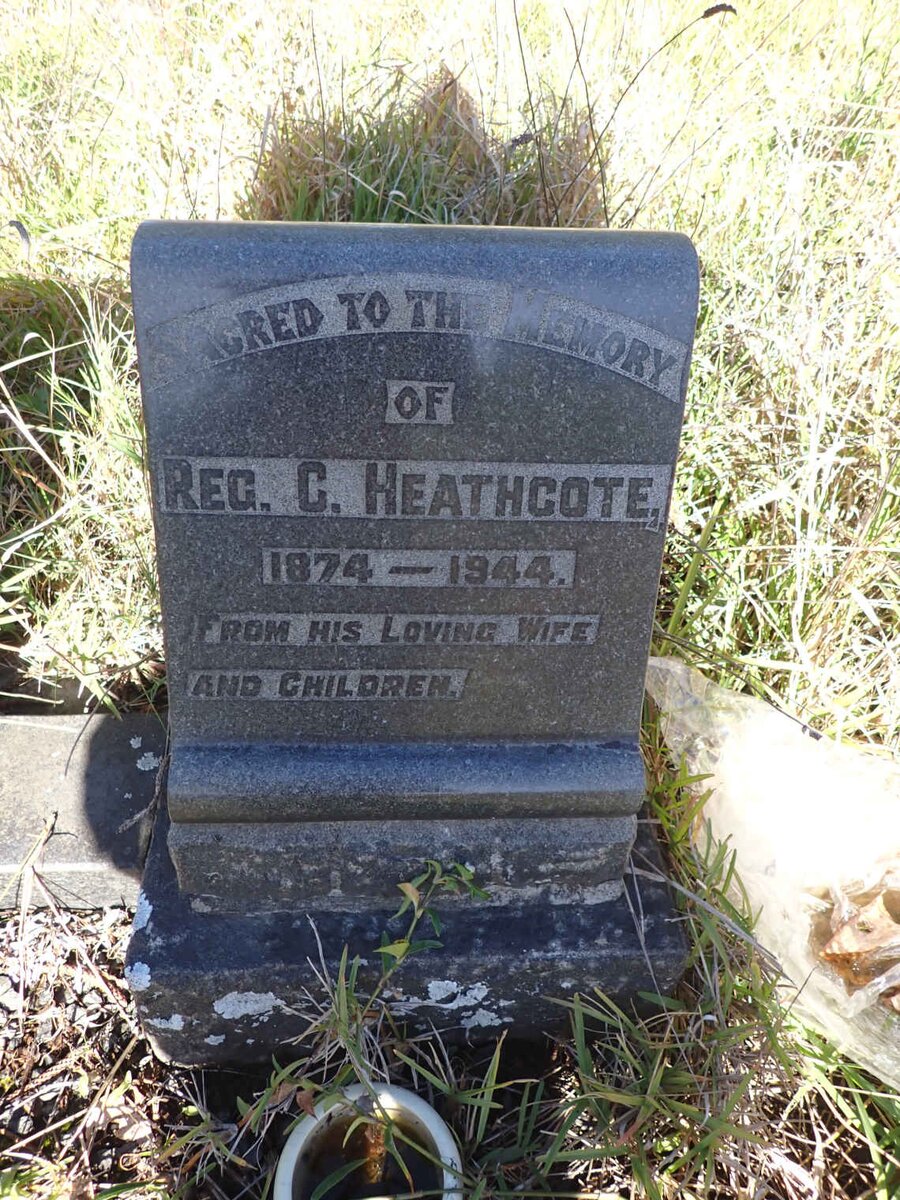 HEATHCOTE Reg C. 1874-1944