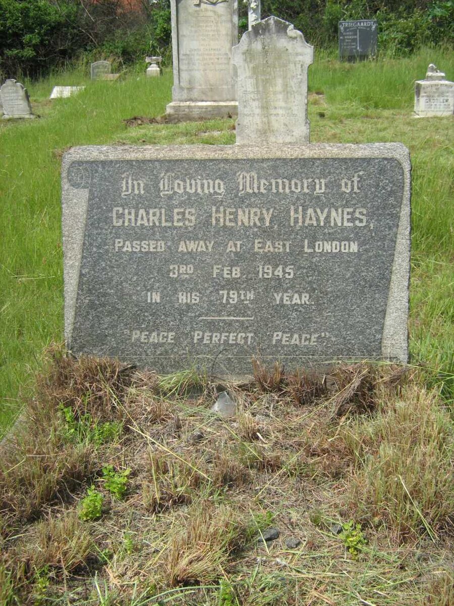 HAYNES Charles Henry -1946