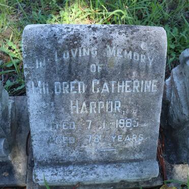 HARPUR Mildred Catherine -1965