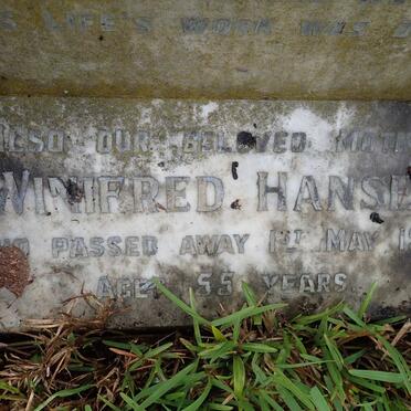 HANSEN Winifred -1944