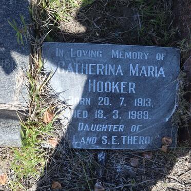 HOOKER Catherina Maria 1913-1989