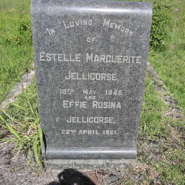 JELLICORSE Estelle Marguerite -1945 :: JELLICORSE Effie Rosina -1961