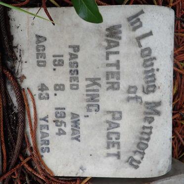 KING Walter Paget -1954