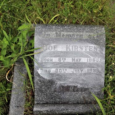 KIRSTEN Joe 1869-1938