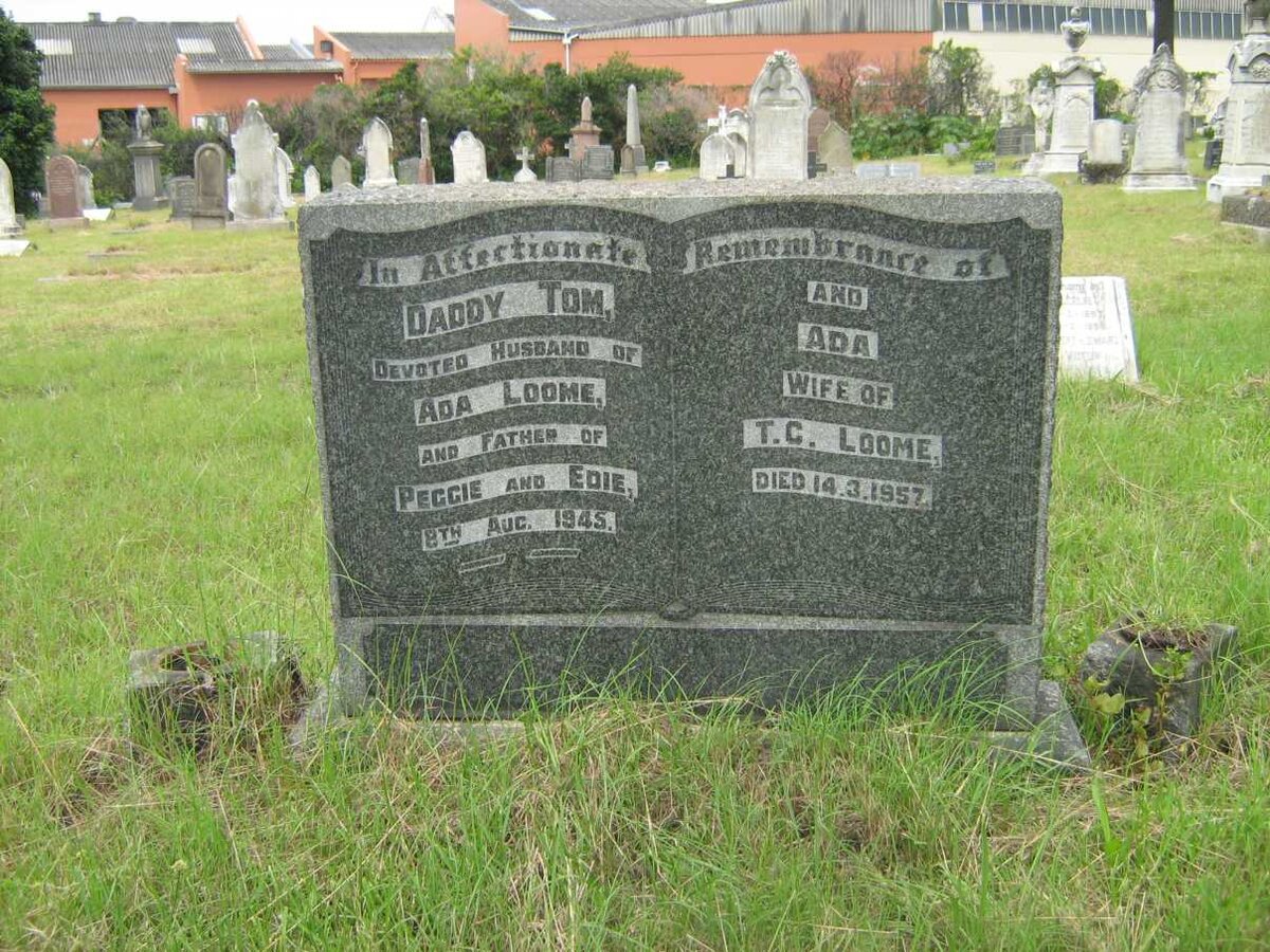 LOOME T.C. -1945 &amp; Ada -1957
