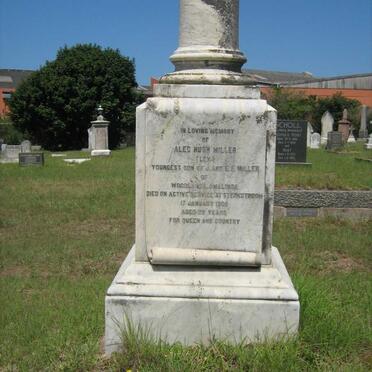 MILLER Alec Hugh -1900