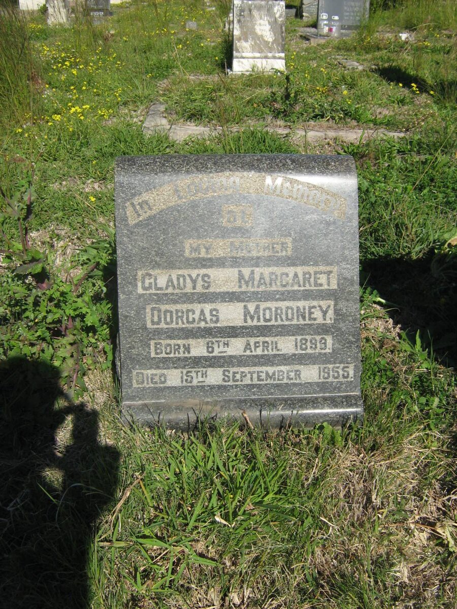 MORONEY Gladys Margaret Dorcas 1899-1955