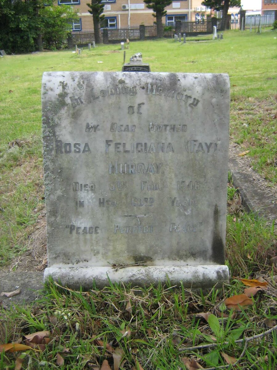 MURRAY Rosa Feliciana -1946