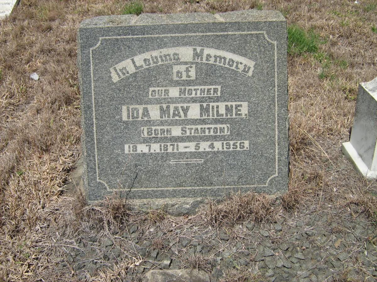 MILNE Ida May nee STANTON 1871-1956