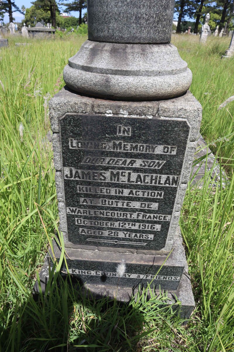 MCLACHLAN James -1916