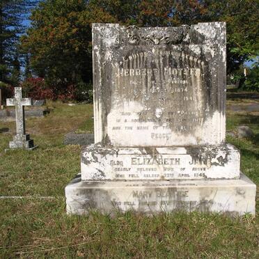 MOTYER Herbert 1874-1940 &amp; Elizabeth Jane -1945 :: MOTYER Mary Beatrice -1954