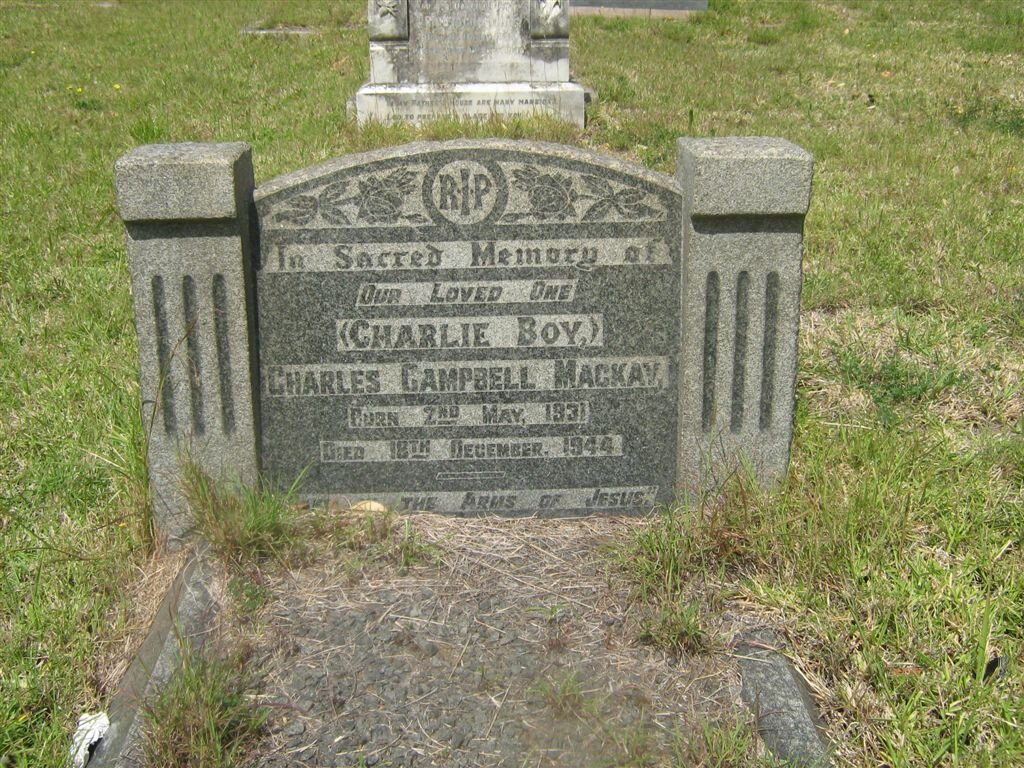 MCKAY Charles Campbell 1931-1944