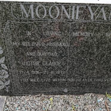 MOONIEYAN Victor Claude 1931-1972