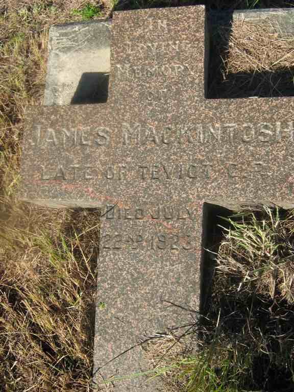 MACKINTOSH James -1923