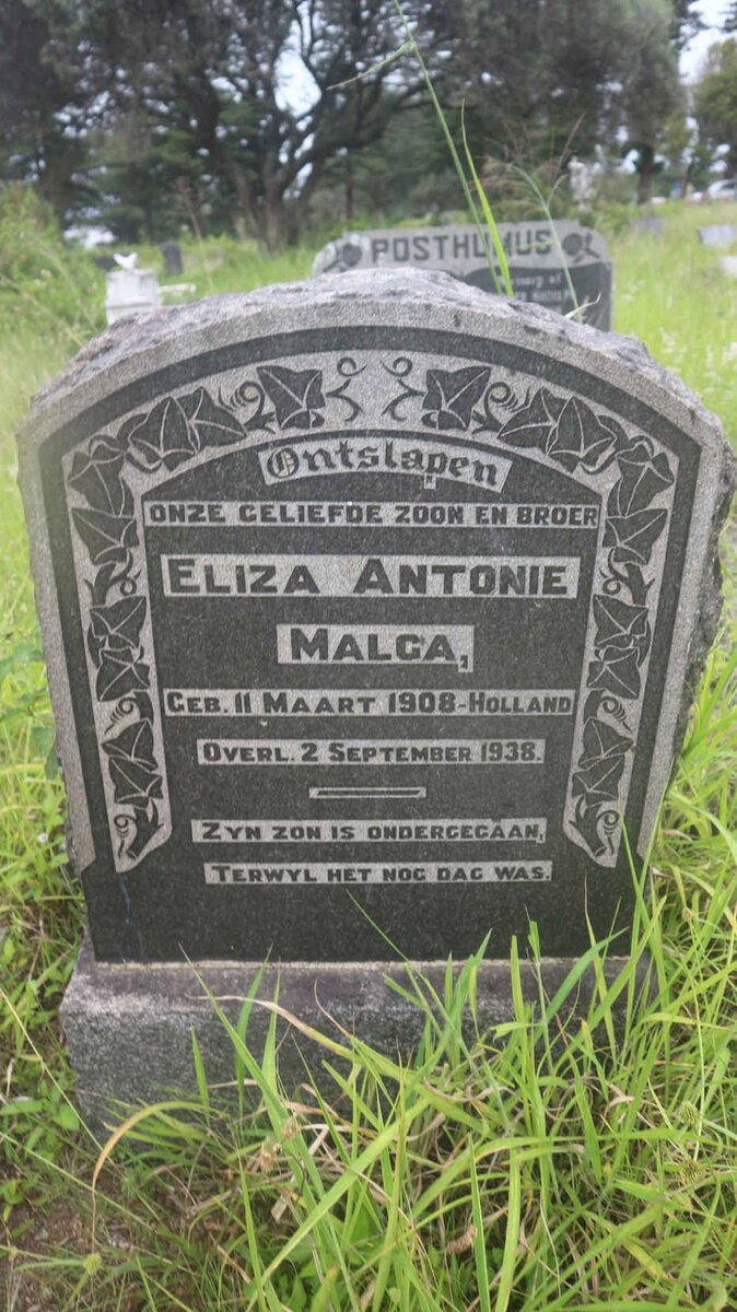 MALGA Eliza Antonie 1908-1938