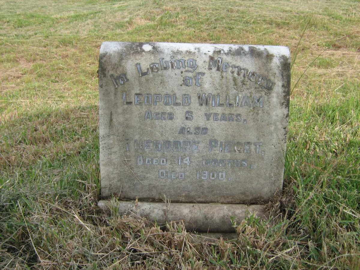 PIERET Leopold William -1900 :: PIERET Theodore -1900