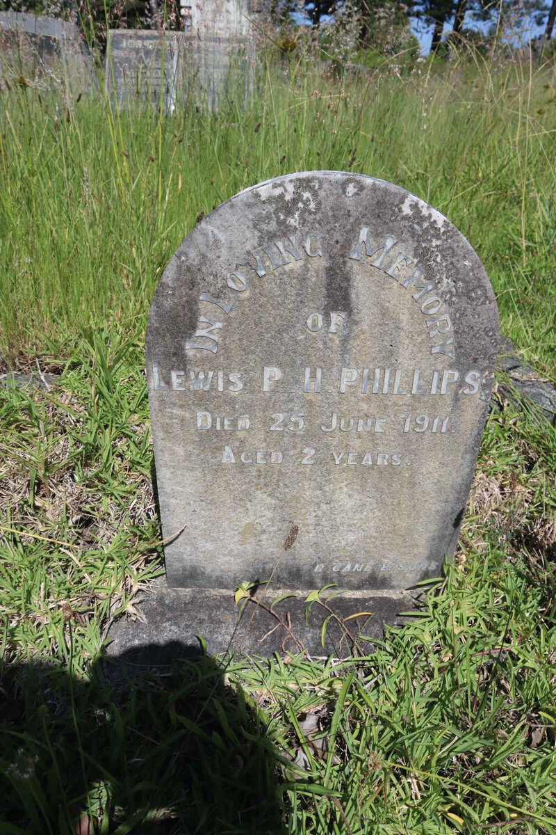 PHILLIPS Lewis P.H. -1911