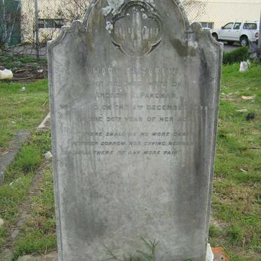 PAKEMAN Mary Elizabeth -1886