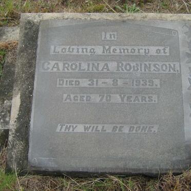 ROBINSON Carolina -1939