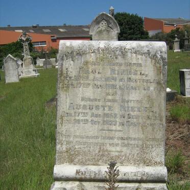 RIEDEL Paul 1851-1918 &amp; Auguste 1852-1933