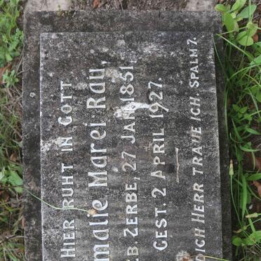 RAU Amalie Marei 1851-1927