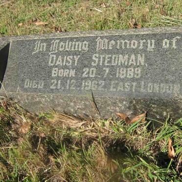 STEDMAN Daisy 1889-1962