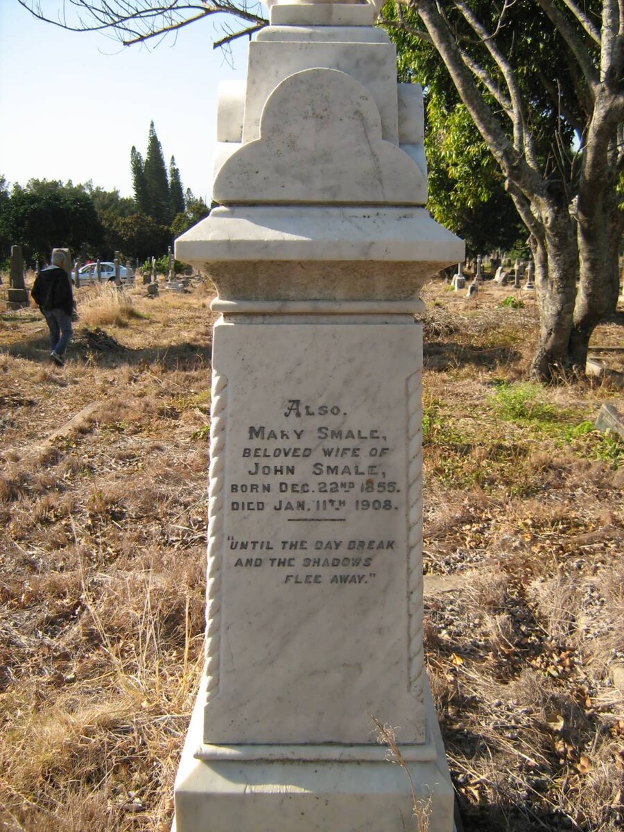 SMALE Mary 1855-1908