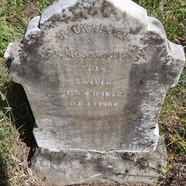 SJOKAPTEN G. Rosenouist 1858-1904