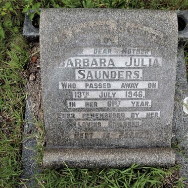 SAUNDERS Barbara Julia -1946