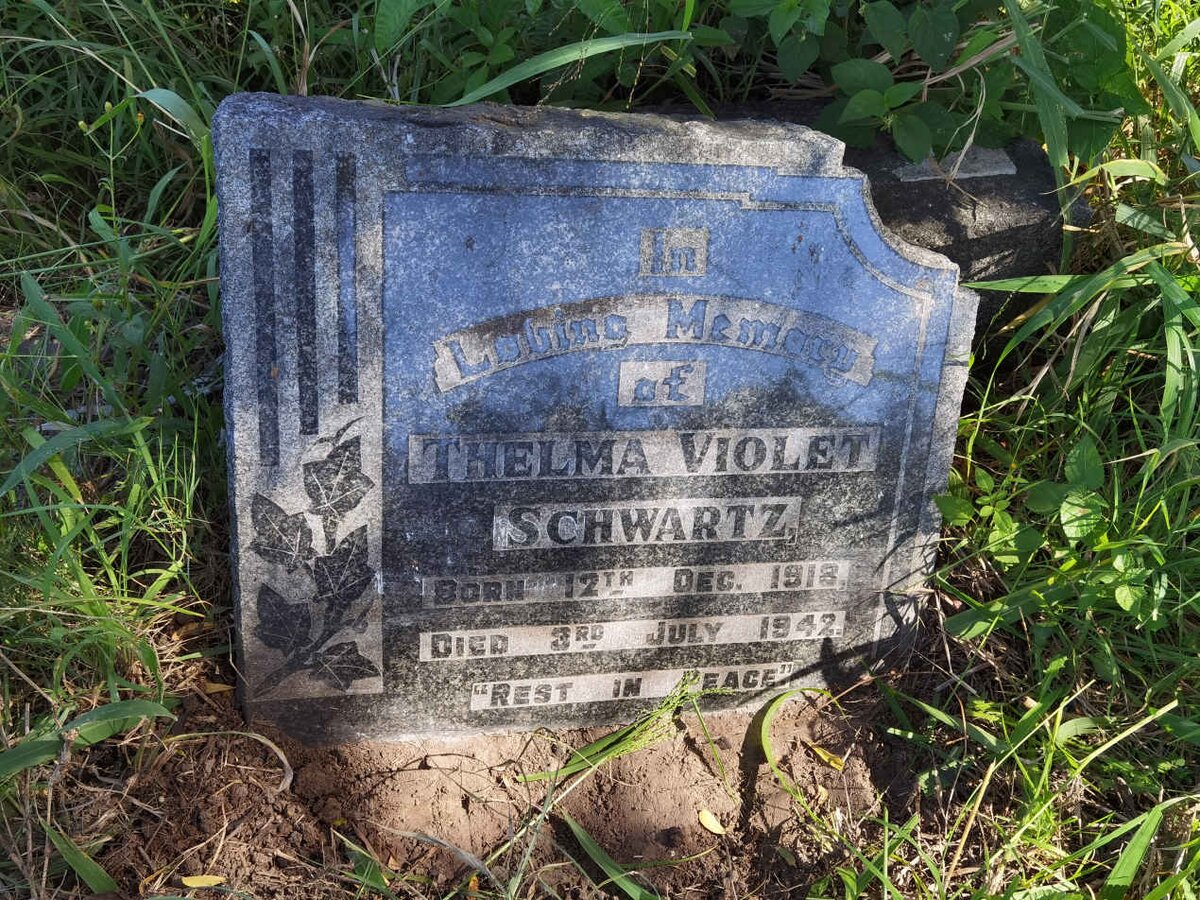 SCHWARTZ Thelma Violet 1918-1942