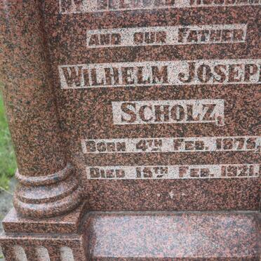 SCHOLZ Wilhelm Joseph 1875-1921