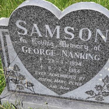SAMSON George Nanking 1934-1984