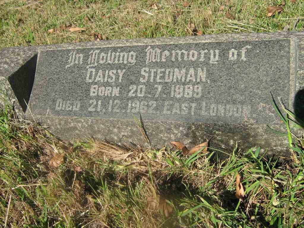 STEDMAN Daisy 1889-1962