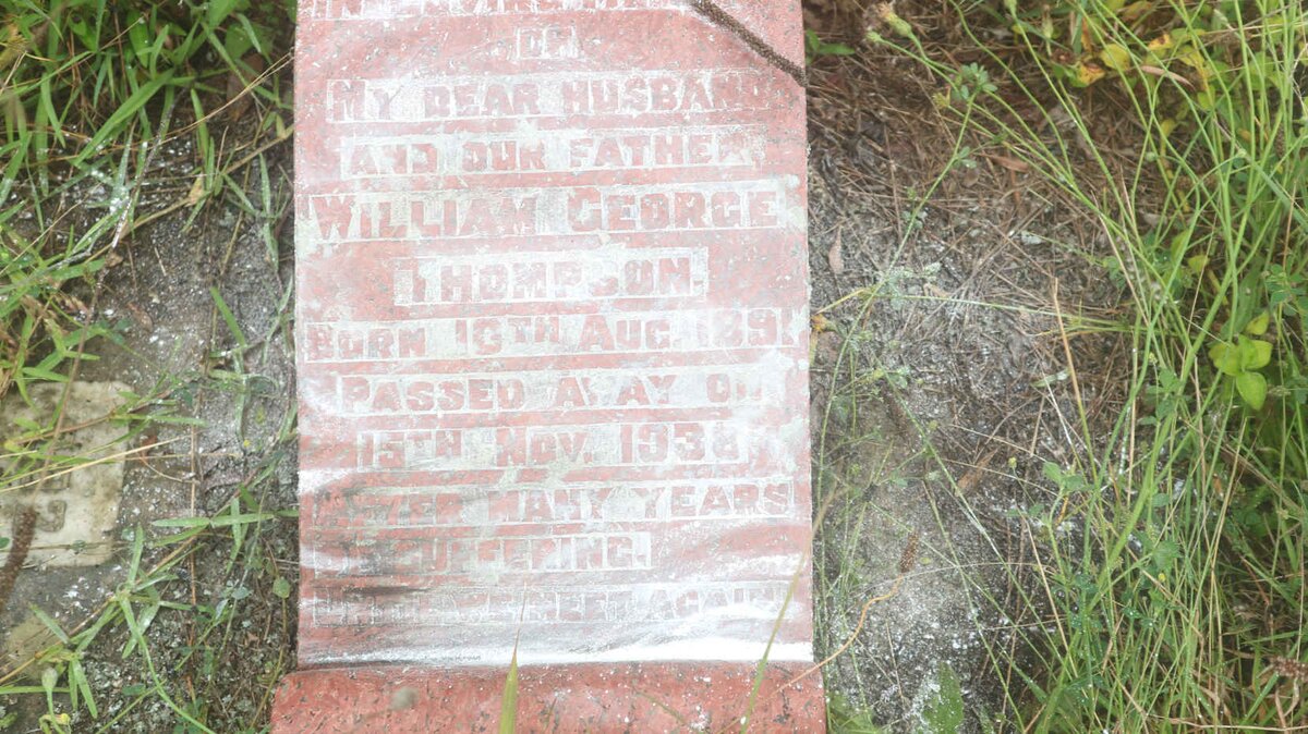 THOMPSON William George 1891-1938