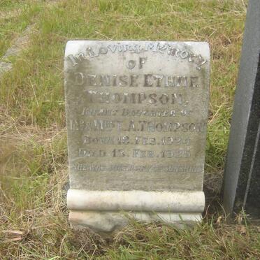 THOMPSON Denise Ethne 1924-1925