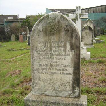 TABOR Francis Henry -1920 &amp; Wilhelmina -1889