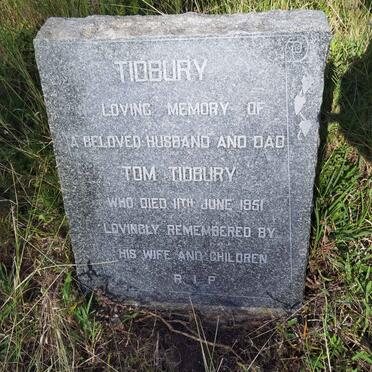 TIDBURY Tom -1951