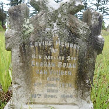 VUUREN Graham Brian, van 1938-1944