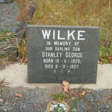 WILKE Stanley George 1925-1927